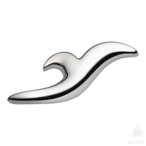 313032MP02L Ручка скоба современная классика, глянцевый хром 32 мм