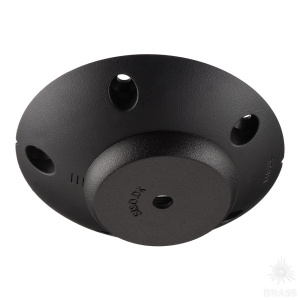 06.11.100-1 Коннектор для опор «TWISTER», пластик, чёрный