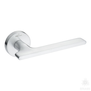 5103 010MP19 MIRA Ручка дверная, сатинированный хром (комплект 2 шт)