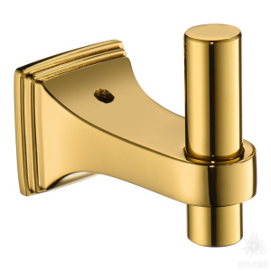 1000 001 GL Крючок мебельный, глянцевое золото