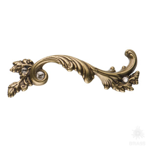 15.216.64 SWA 12 right Ручка скоба, античная бронза 64 мм