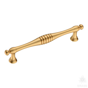 DELTA-61-128 Ручка скоба, матовое золото 128 мм