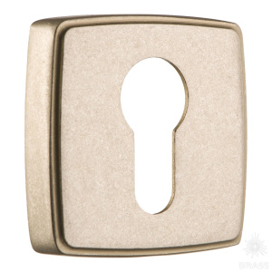 RO13Y SLM ROSET Накладка с цилиндрическим отверстием для ключа, серебро