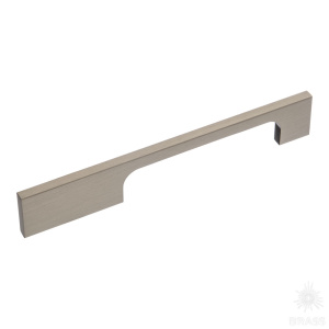 6650 0128 NB Ручка скоба, никель 128 мм