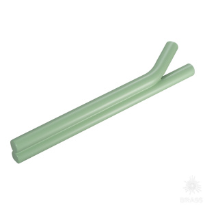 AT 103.128.62 left ATIPICA Ручка скоба, зелёный 128 мм