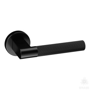HA247LRO12 AL6 LEO-L Ручка дверная, чёрный