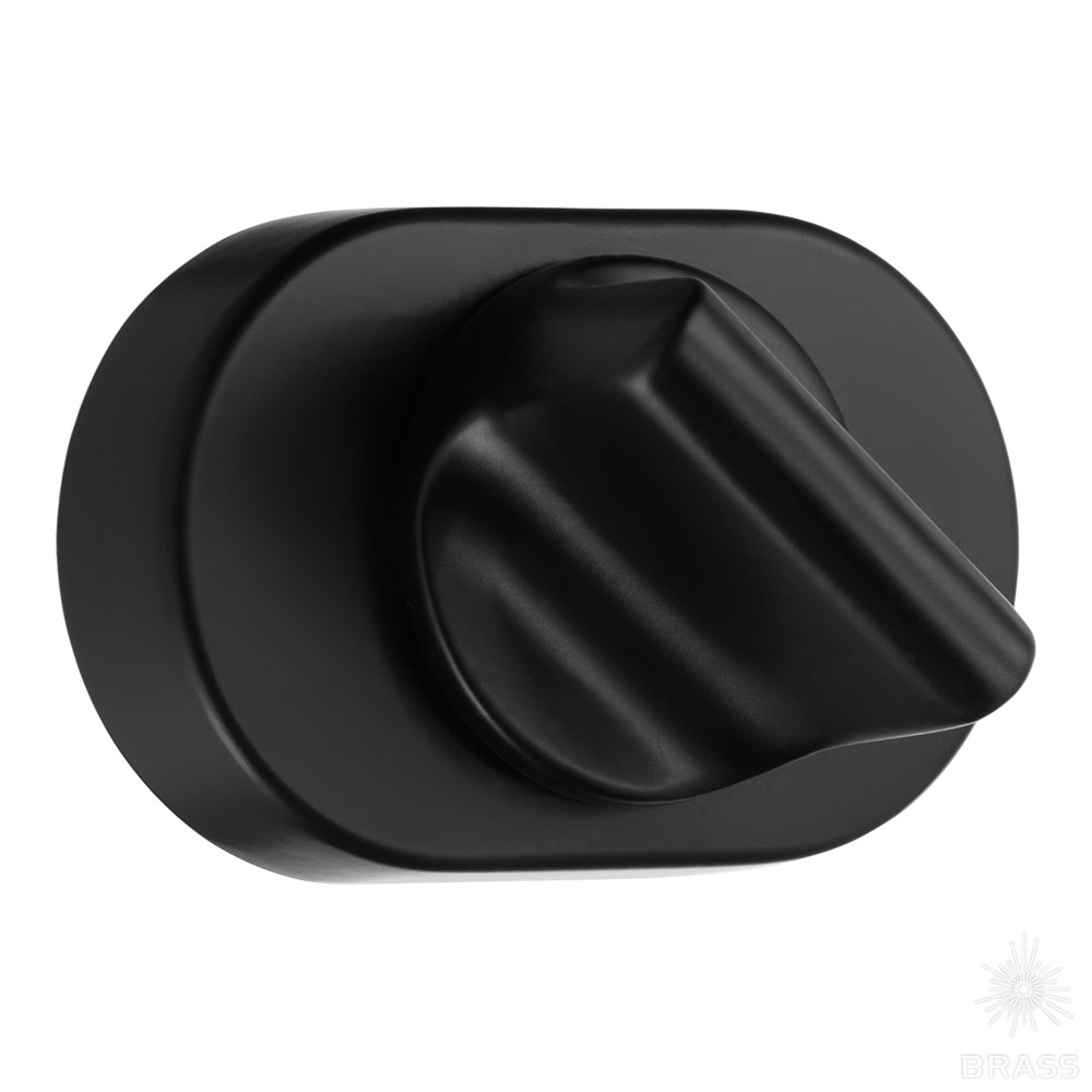 RO16W6 AL6 ROSET Накладка с поворотной кнопкой, чёрный