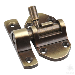 02846 Шпингалет, старая бронза