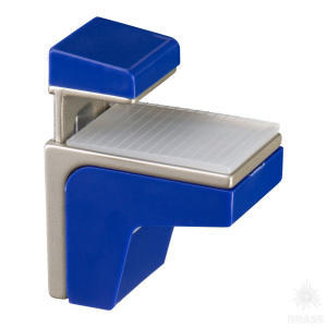 GENIUS BLU Полкодержатель (2 шт.), пластик, синий