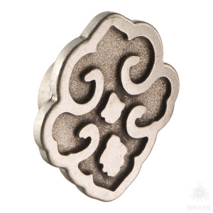 VALENTINA/P-AR Ручка кнопка, старое серебро 16 мм