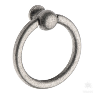 3100 0050 OSM-OSM Ручка кольцо, старое серебро