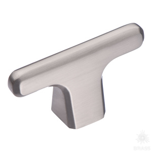 4107 001MP08 Ручка кнопка, сатинированный никель