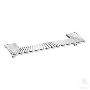 1205 192MP02 Ручка скоба, глянцевый хром 192 мм