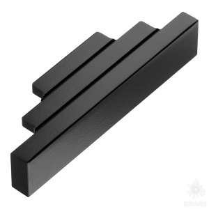 9429 0096 AL6 Ручка накладная, чёрный 96 мм