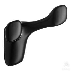 2005 0080 AL6 Крючок мебельный, чёрный