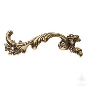 15.216.64 SWA 12 left Ручка скоба, античная бронза 64 мм