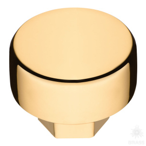 4126 002MP11 Ручка кнопка, глянцевое золото