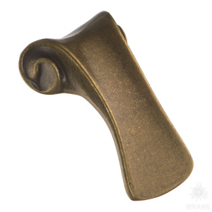 4380 0016 MVB Ручка кнопка современная классика, античная бронза 16 мм