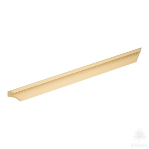 8610 0384 BB Ручка накладная, матовое золото 384 мм