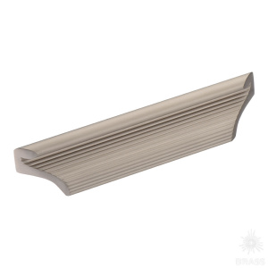 8610 0128 NB Ручка накладная, никель 128 мм