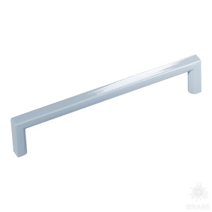 6765-580 BLUE BRIGHT Ручка рейлинг, глянцевый голубой 128 мм