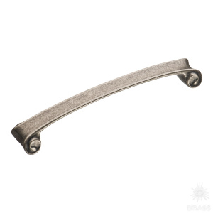 4380 0160 OSM Ручка скоба современная классика, старое серебро 160 мм