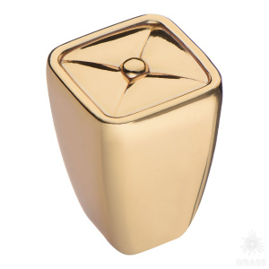 4132 001MP11 Ручка кнопка, глянцевое золото