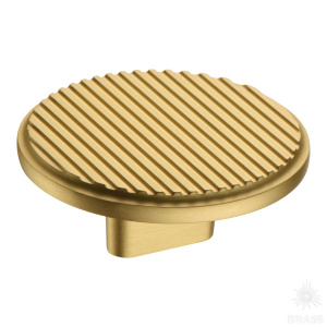 4197 016MP35 Ручка кнопка, матовое золото 16 мм