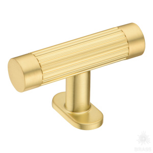 6880-220 Ручка кнопка, матовое золото