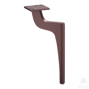 1460 0250 Nova Bakir Matt Опора мебельная ZARIF, коричневый 250 мм