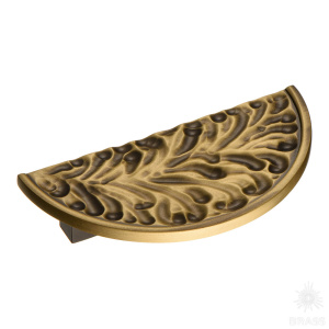 07602-013-R10 Ручка скоба, состаренная латунь 64 мм