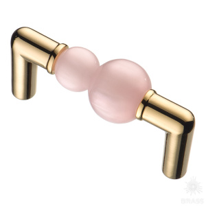 15.189.64 AT PI 19 Ручка скоба Atomo, глянцевое золото 24K 64 мм