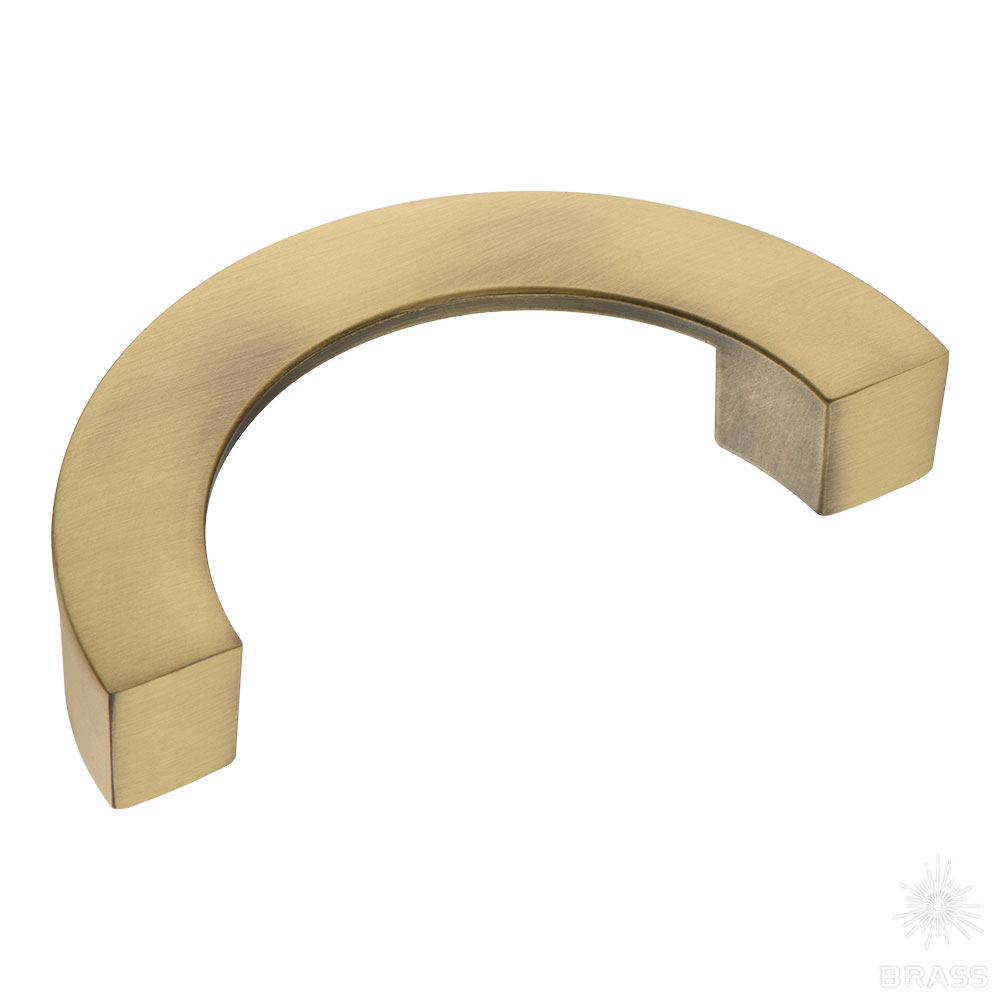 5430 Antique Eksitme Sari Ручка скоба, состаренная латунь 96 мм