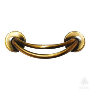 7C70.0064.001 Ручка скоба  классика, античная бронза 64 мм