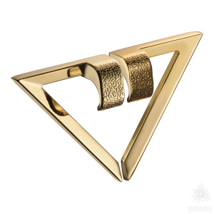 7430.064 Gold (SET) Ручка скоба, глянцевое золото 64 мм