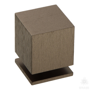 1954 0025 ELX3 Ручка кнопка, брашированная тёмная бронза