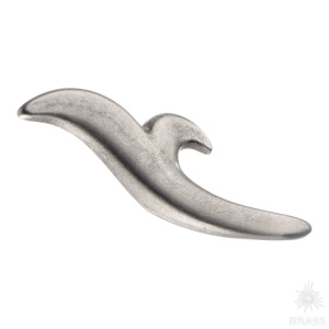 313032MP14R Ручка скоба современная классика, старое серебро 32 мм