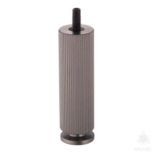 FL1020 0100 BBN-BBN Опора мебельная, чёрный матовый никель 100 мм