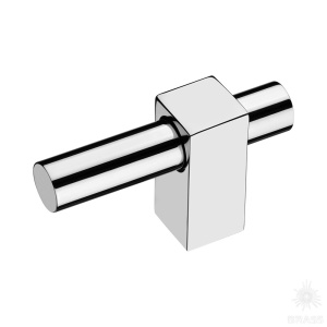 8954 0008 CR-CR Ручка кнопка, глянцевый хром