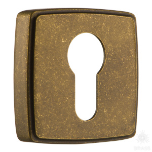 RO13Y MVB ROSET Накладка с цилиндрическим отверстием для ключа, бронза