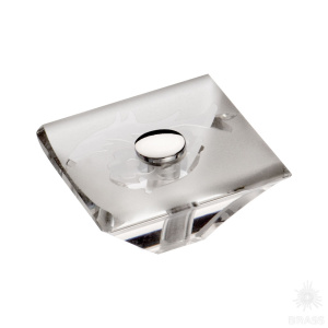 0794-005 DESIGN Ручка кнопка, глянцевый хром