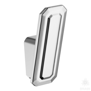 7101 010MP02 Крючок мебельный, глянцевый хром