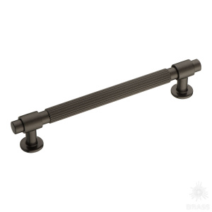 9380 0160 ALM3-ALM3 Ручка рейлинг, матовый графит 160 мм