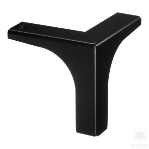 ESL 313-115 Black Опора мебельная, чёрный