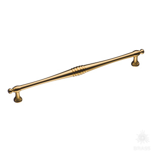 BU 004.224.19 Ручка скоба, глянцевое золото 224 мм