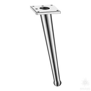 1180 0200 Chrome Опора мебельная BONE, глянцевый хром 200 мм