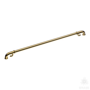 4620 0448 GL Ручка скоба, глянцевое золото 448 мм