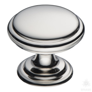 0720-080-2 Ручка кнопка, глянцевый никель