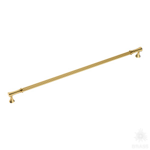 2202-60-480-053 (69) Ручка скоба, глянцевое золото 480 мм