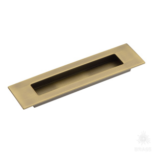 1174 160MP30 Ручка врезная, состаренная латунь 160 мм